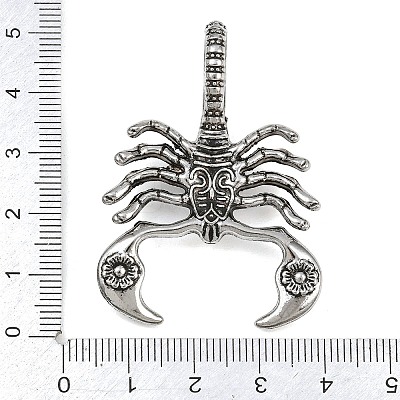 Tibetan Style Alloy Pendants AL-CBA2376-02AS-1