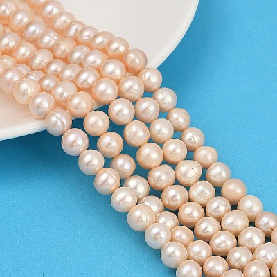 Natural Cultured Freshwater Pearl Beads Strands PEAR-I007-07Z-07B-1