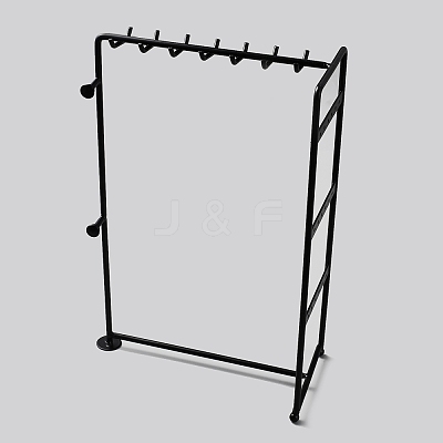 Iron Jewelry Display Stands ODIS-WH0038-66EB-1