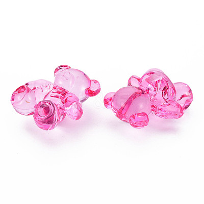 Transparent Acrylic Beads MACR-S373-71-B04-1