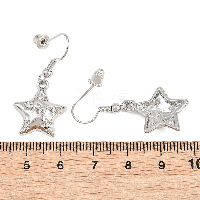 Women's Alloy Micro Pave Cubic Zirconia Dangle Earrings AL-CBA3C8B-05P-1