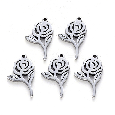 Tarnish Resistant 304 Stainless Steel Pendants STAS-N092-47-1