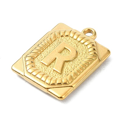 Ion Plating(IP) 304 Stainless Steel Pendants STAS-U033-01G-R-1