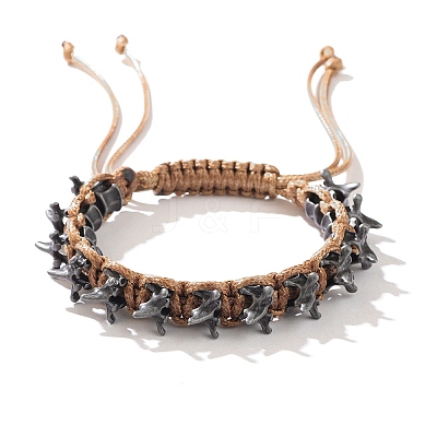 Alloy Beads Braided Bead Bracelets WG69B67-02-1