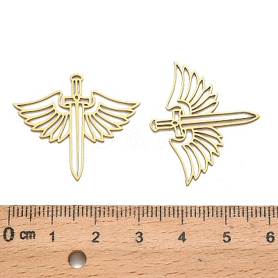 201 Stainless Steel Pendants STAS-Z162-09G-1