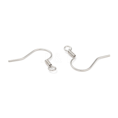 Tarnish Resistant 316 Surgical Stainless Steel Earring Hooks X1-STAS-E009-2-1