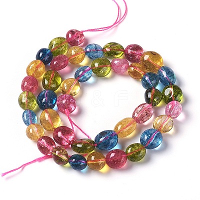 Natural Quartz Beads Strands G-L493-17A-1