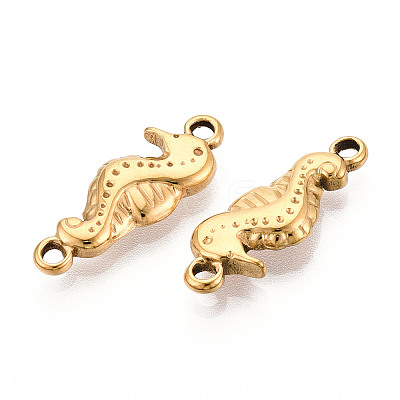 304 Stainless Steel Connector Cabochon Settings STAS-T065-41G-1