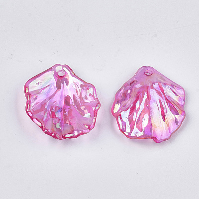 Transparent Acrylic Pendants TACR-T007-08D-1