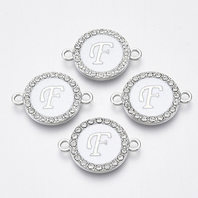 Alloy Enamel Links Connectors ENAM-TAC0003-01S-04F-1