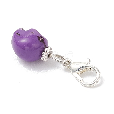 Plastic Pendant Decorations HJEW-JM03943-01-1