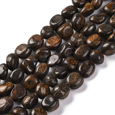 Natural Bronzite Beads Strands X-G-G146-A18-01-1