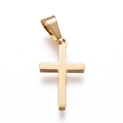 304 Stainless Steel Pendants STAS-I130-02G-1