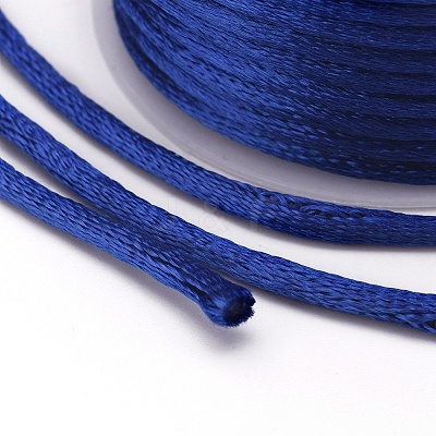 Nylon Satin Rattail Cords NWIR-L006-1.5mm-16-1