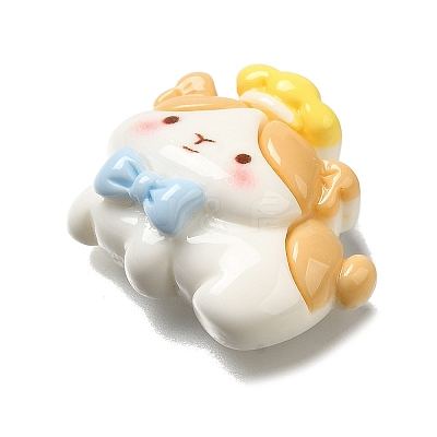 Cat Shape Opaque Resin Cabochons RESI-S10-02A-1