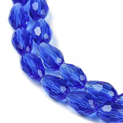 Transparent Glass Beads Strands EGLA-N013-T10mm-D11-1