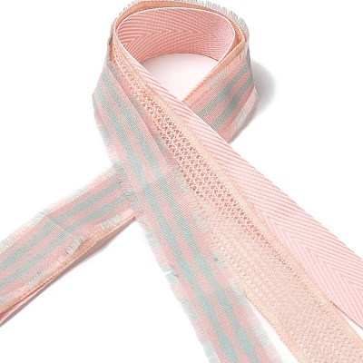 9 Yards 3 Styles Polyester Ribbon SRIB-A014-B09-1