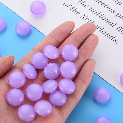 Imitation Jelly Acrylic Beads MACR-S373-86-E04-1