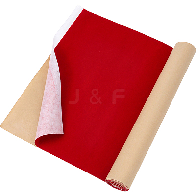 1Pc Flocking Cloth Self-adhesive Fabric DIY-CY0001-88B-1