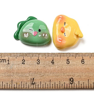 Opaque Resin Decoden Cabochons CRES-R199-06-1