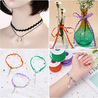 Wave Bending Fringe Trim OCOR-GF0004-40I-1