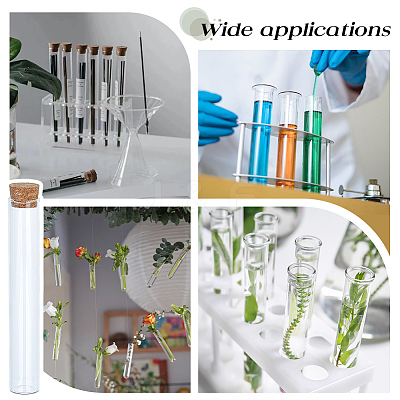 15Pcs Glass Bottle Bead Containers AJEW-OC0014-53-1