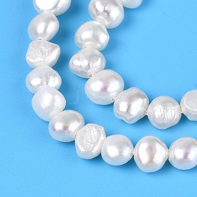 Natural Cultured Freshwater Pearl Beads Strands PEAR-T006-18B-1