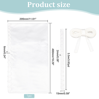 Women's Wedding Dress Zipper Replacement DIY-WH0366-19-1
