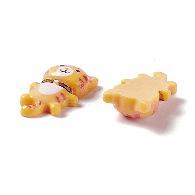 Opaque Resin Cabochons X-RESI-G031-22-1
