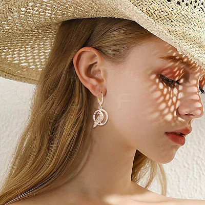 50Pcs 304 Stainless Steel Leverback Earring Findings STAS-BBC0009-47-1