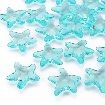 Transparent Acrylic Beads TACR-S154-58B-946-1