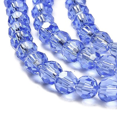 Transparent Glass Beads LS-EGLA-A035-T4mm-B14-1