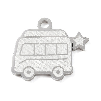 304 Stainless Steel Pendants SA-CBAE30B-03C-P-1