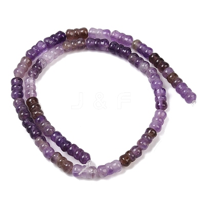 Natural Amethyst Beads Strands G-P595-A04-01-1