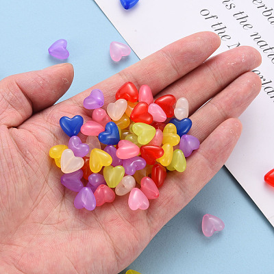 Transparent Acrylic Beads MACR-S373-25E-1