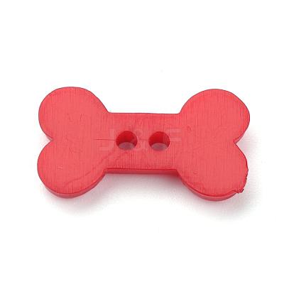 2-Hole Acrylic Buttons BUTT-S020-39-1
