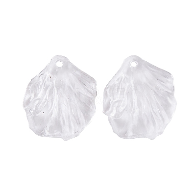 Transparent Acrylic Pendants TACR-G050-03B-1