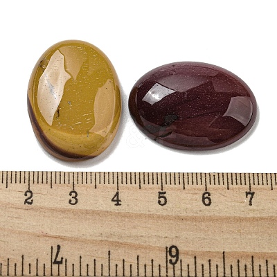 Natural Mookaite Cabochons G-C115-01B-50-1