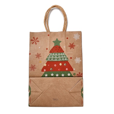 Christmas Theme Rectangle Paper Bags CARB-F011-01B-1