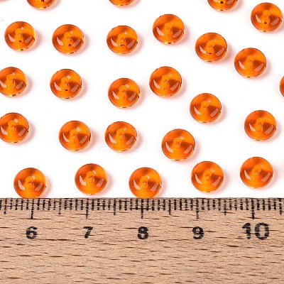 Transparent Colours Glass Seed Beads SEED-N007-39A-06-1