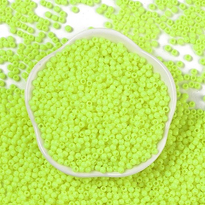 Opaque Acrylic Beads SACR-A007-01B-12-1
