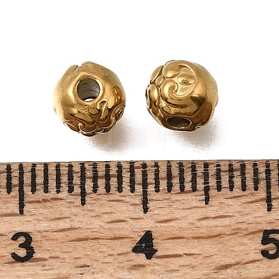 304 Stainless Steel Beads STAS-L315-062B-G-1