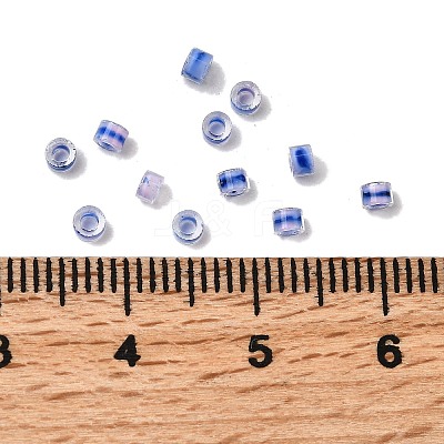 Cylinder Glass Seed Beads GLAA-NH0005-01B-1