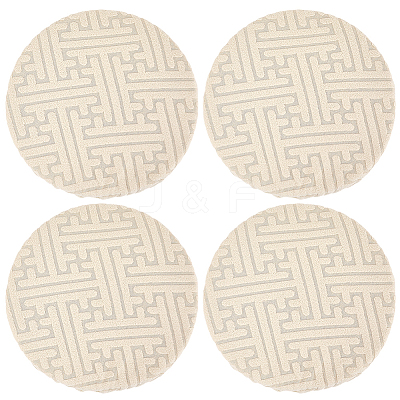 Flannel Stool Cover AJEW-WH20816-066A-1