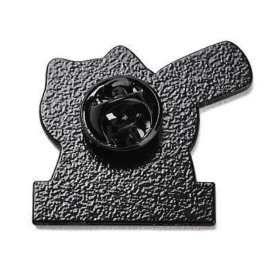 Drunk Cat Enamel Pins JEWB-I060-02EB-03-1