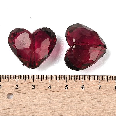 Transparent Acrylic Beads X-PL318Y-8-1