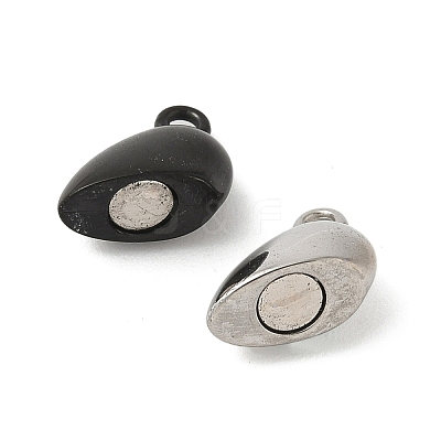 304 Stainless Steel Two Tone Magnetic Clasps STAS-Z147-03EB-01-1