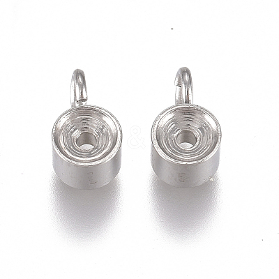 Tarnish Resistant 201 Stainless Steel Pendant Rhinestone Settings STAS-G225-02P-1