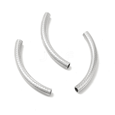 Non-Tarnish Textured 304 Stainless Steel Tube Beads STAS-P319-42P-1