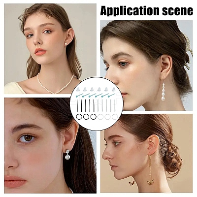 PP and PVC Earring Findings Kits SJEW-YW001-01-1